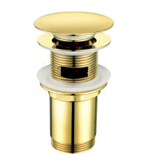 BONDE LAVABO ROND DORE...