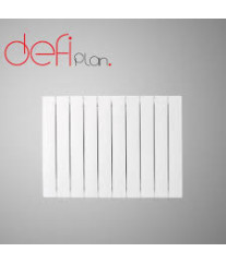 Radiateur Aluminium Plan Blanc 50/58 115W DEFI