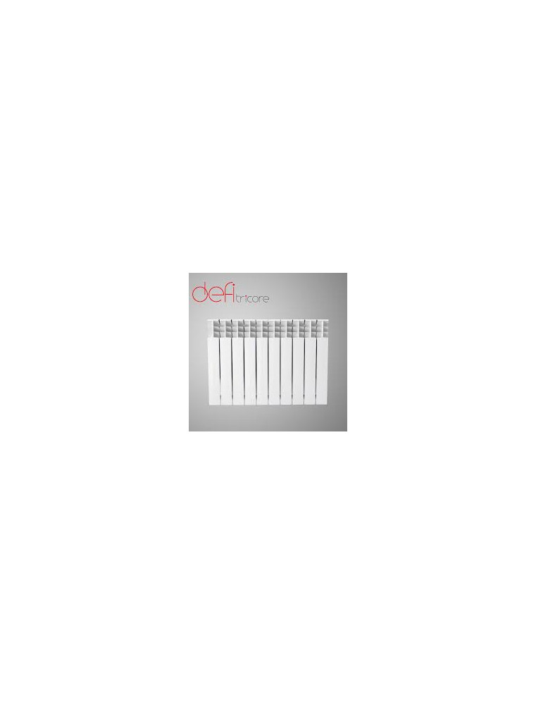Radiateur Aluminium Tricore Blanc 50/58 120W DEFI