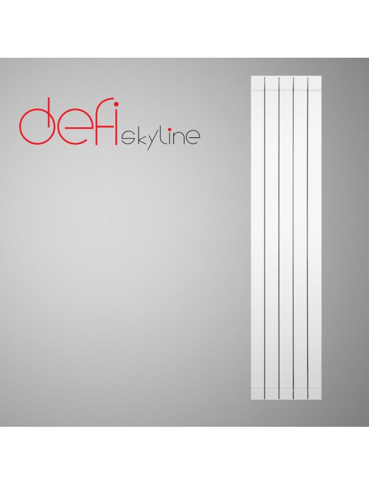 Radiateur Aluminium Sky Line Blanc 1800 282W DEFI