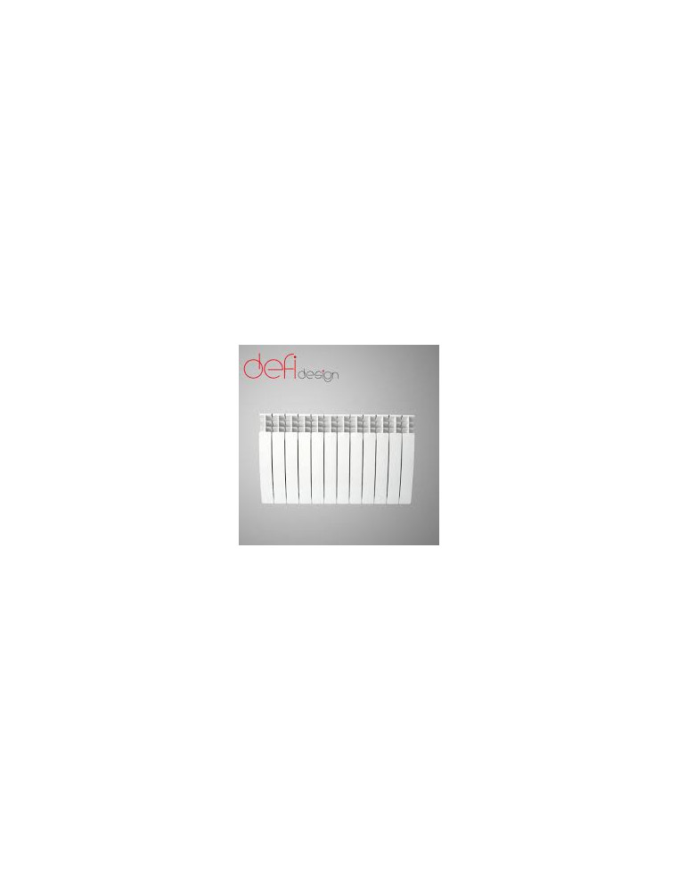Radiateur Aluminium Design Blanc 50/58 120W DEFI