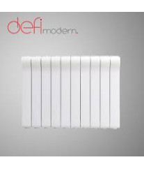 Radiateur Aluminium Moderne Blanc 50/58 128W DEFI
