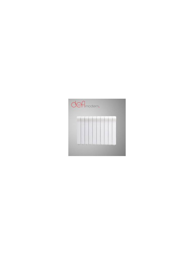 Radiateur Aluminium Moderne Blanc 50/58 128W DEFI