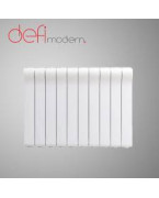Radiateur Aluminium Moderne Blanc 50/58 128W DEFI