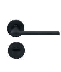 Poignée de porte 2PCS WC 1009 noir IRIS  au meilleur prix en Tunisie