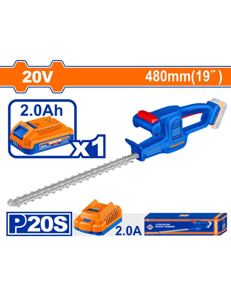 TAILLE HAIE SANS FIL 48CM 20V WLYP5181 WADFOW