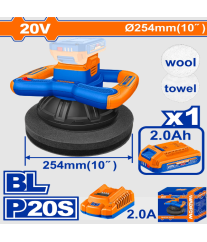 POLISSEUSE 20V 250MM...