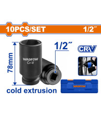 JEU 10 DOUILLE 1/2*78MM...