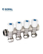 Collecteur Incliné 3 Voies 26/34 PEX 16 SOPAL