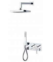 Kit Mitigeur Douche Encastré avec Inverseur Zarzis SOPAL 06BLA04