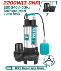 POMPE VID CAVE 2200W TWP7220026 TOTAL