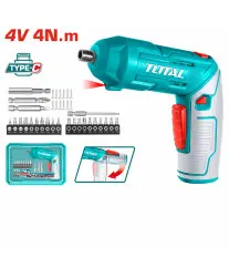 Mini visseuse sans fil 4V TOTAL TSDLI04425 – Couple 4 Nm