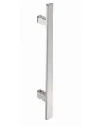 Bâton Inox Plat Satiné 180 cm Iris