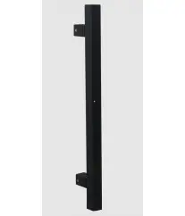 Bâton Inox Carré Noir 120 cm Stap