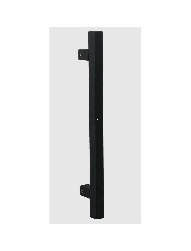 Bâton Inox Carré Noir 150 cm Stap