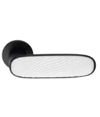 Poignée de porte 2PCS PT 1020 noir-blanc IRIS à bas prix Tunisie