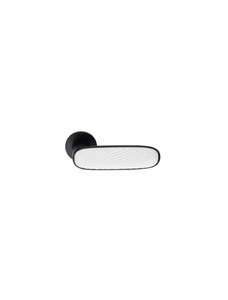 Poignée de porte 2PCS PT 1020 noir-blanc IRIS à bas prix Tunisie