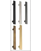 Bâton Inox Plat Doré 70 cm Iris