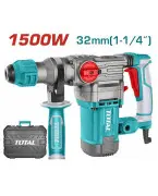 Marteau perforateur TOTAL TH1153256 – 1500 W, SDS Plus, force de frappe 5,5 J