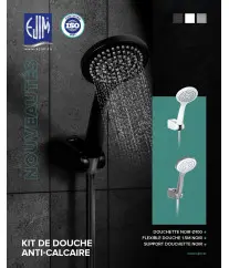 KIT DOUCHE NOIR   D. 100