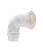 Pipe WC flexible courte Ø93/100 Wirquin Soupless
