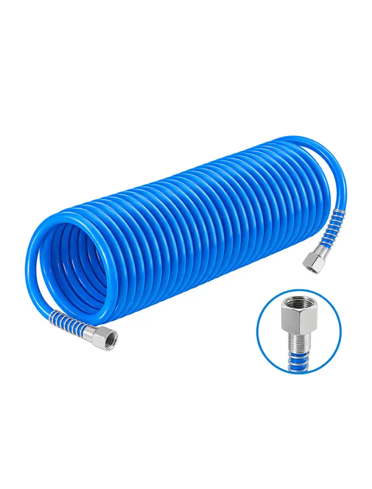 Tuyau d’air comprimé spiralé 10 m Ø5 × 8 mm WADFOW WQG1910