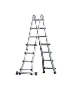 Échelle télescopique articulée aluminium ARTICULADA 3+3 FERRAL 2,87 m