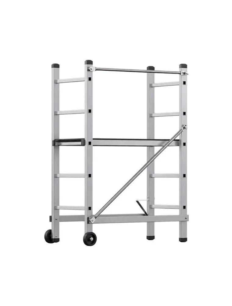 Échafaudage roulant aluminium HANDY FERRAL hauteur de travail 3 m
