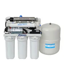 Osmoseur EUROACQUE OSMO KIT UV RO50 avec pompe et réservoir 200 L/jour