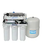Osmoseur EUROACQUE OSMO KIT UV RO50 avec pompe et réservoir 200 L/jour