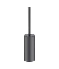 Porte-brosse WC FUSION noir chromé Idro-Bric A212140NE