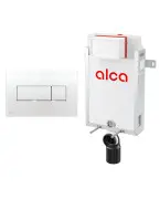 Bâti-support WC ALCA AM115/1000 avec plaque M371 chromée