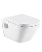 Cuvette suspendue ROCA THE GAP SQUARE Rimless avec abattant SoftClose