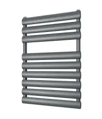 Radiateur sèche-serviettes MEZZALUNA 50/80 noir RAL 9005 398W ALTECH