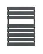 Radiateur sèche-serviettes RETTANGOLO 50/80 noir sablé 378W ALTECH