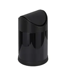 Poubelle pivotante 1,5 litres noir 851S Eformetal