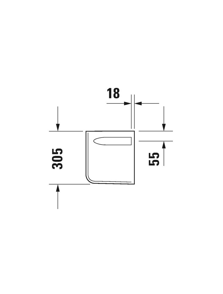 Siphon Code CACHE SIPHON LAVABO 55 85718 D-CODE pour Lavabo