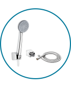 Kit De Douche, Douchette Et Support De Douche