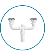 Siphon Et Bonde Evier