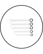 Jeu Clé Mixte À Cliquet