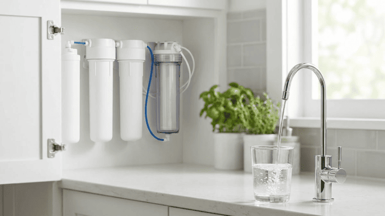 Osmoseur sans pompe pour filtration de l'eau