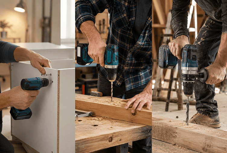 Quelle perceuse-visseuse choisir selon les travaux à réaliser