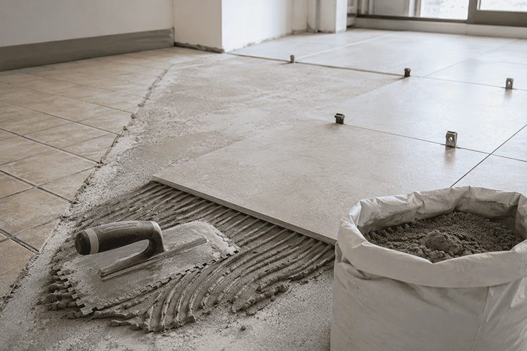 Ciment-colle C1, C2 ou flexible : lequel choisir ?