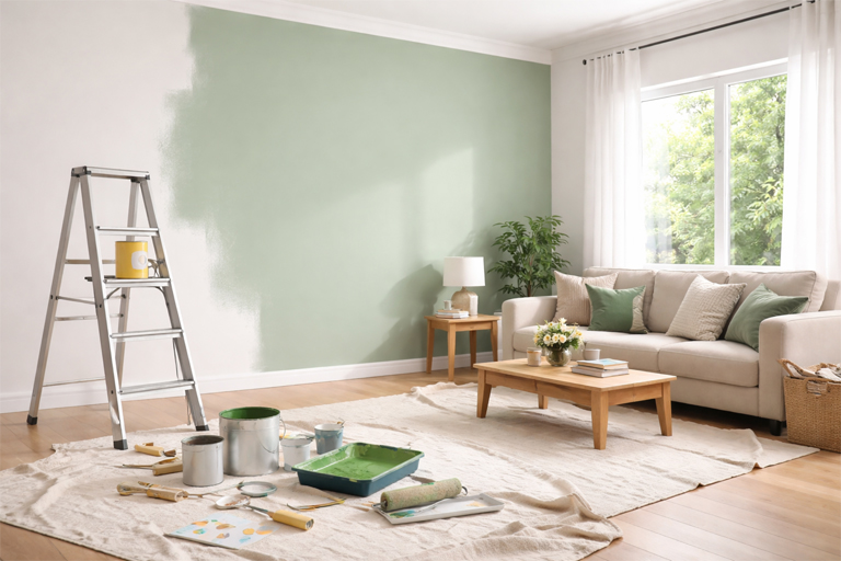 Peinture intérieure en Tunisie : tendances 2026, couleurs et conseils